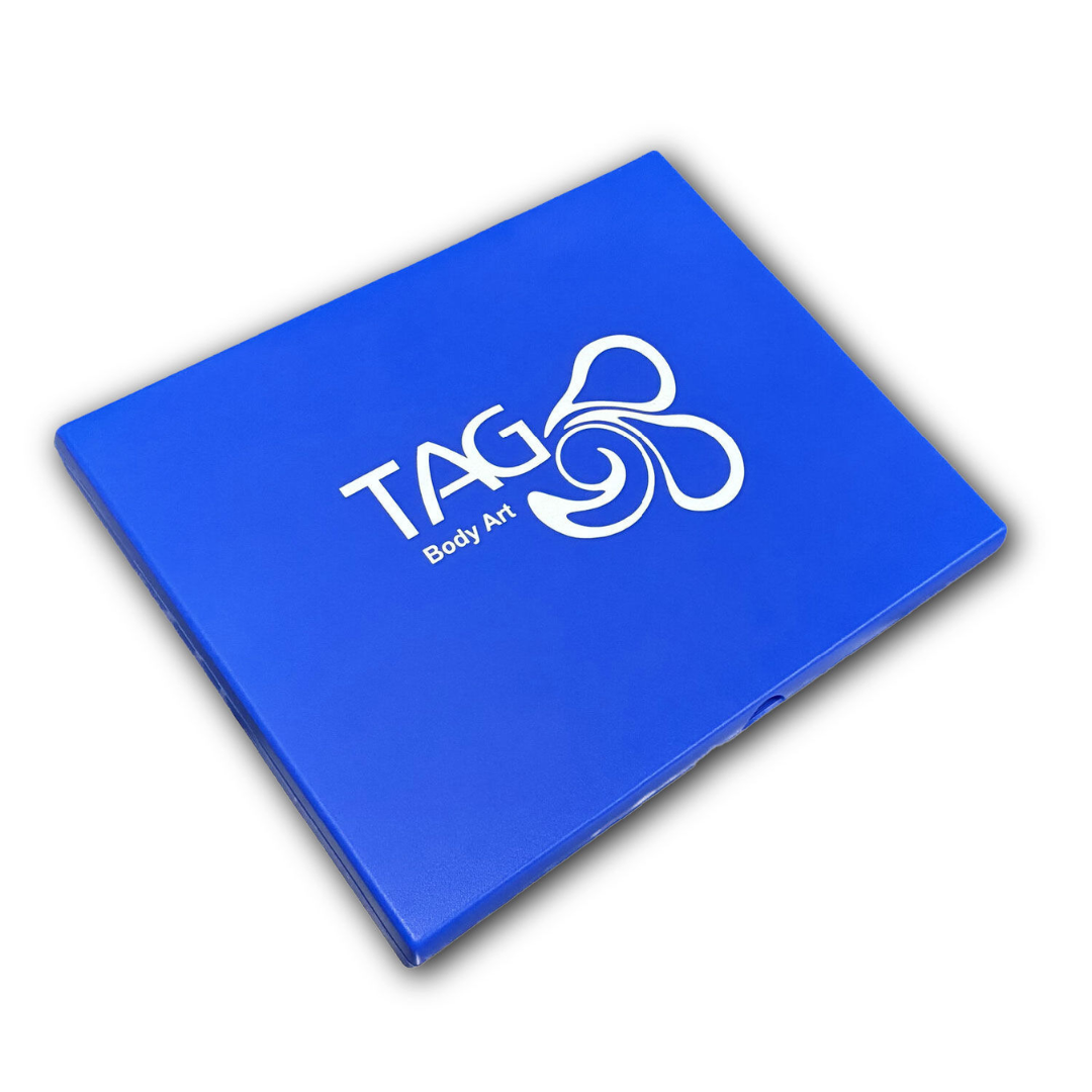 TAG Body Art Face Paint Palette Case - Blue