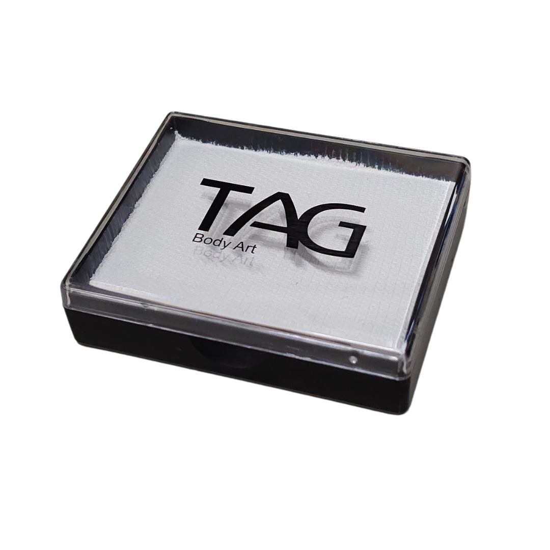 TAG Body Art Face Paint Cake 50g - Strong White