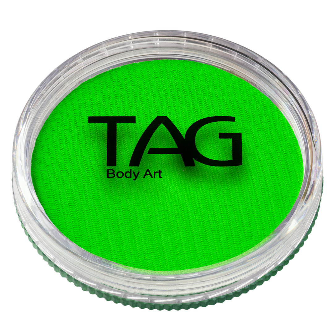 TAG Body Art Face Paint Cake 32g - Neon Green