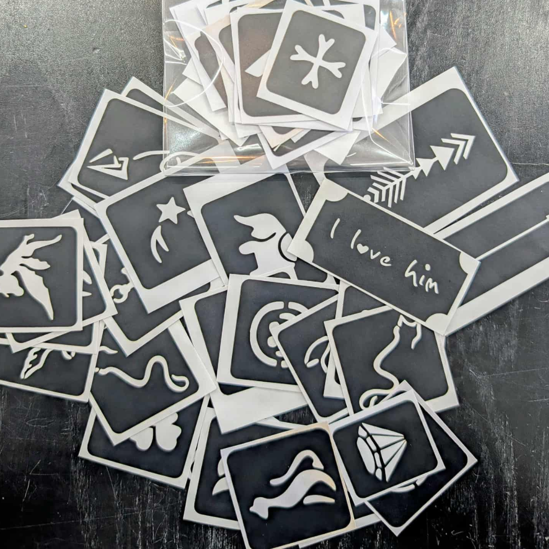 TFPS Glitter tattoos mixed