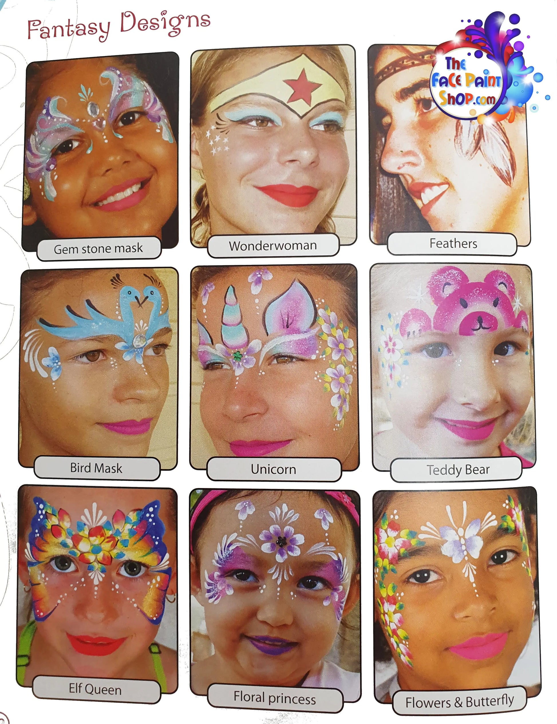  Buy 6 x Learn to Face Paint Books and professional face & body paint for beginners in Australia. Where to buy face paint near me. 