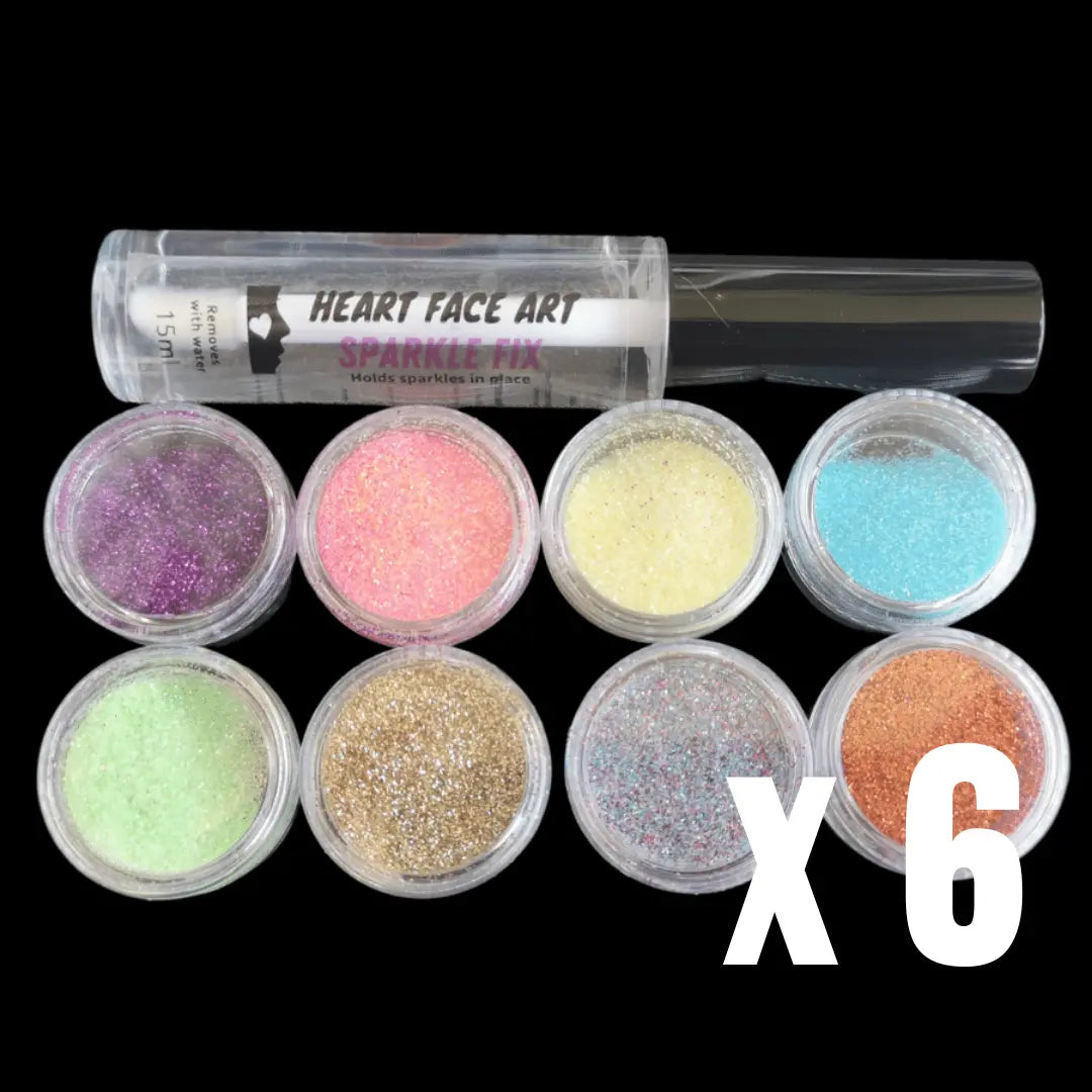  Buy 6 x Sparkle Fix Grande Kit and professional face & body paint for beginners in Australia. Where to buy face paint near me. 