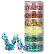 Chunky Glitter Gel Stack - Faerie
