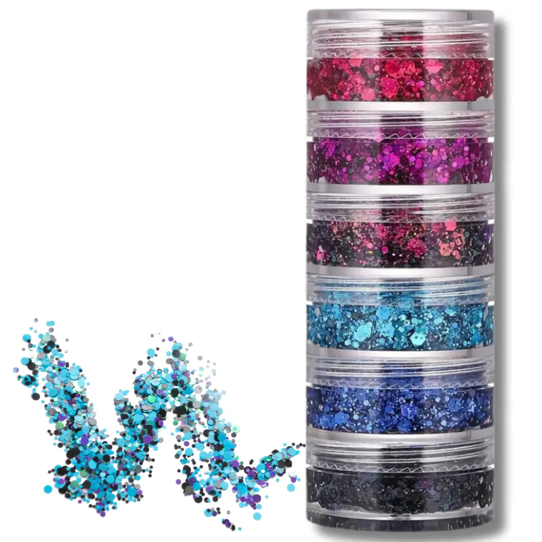 Chunky Glitter Gel Stack - Princess