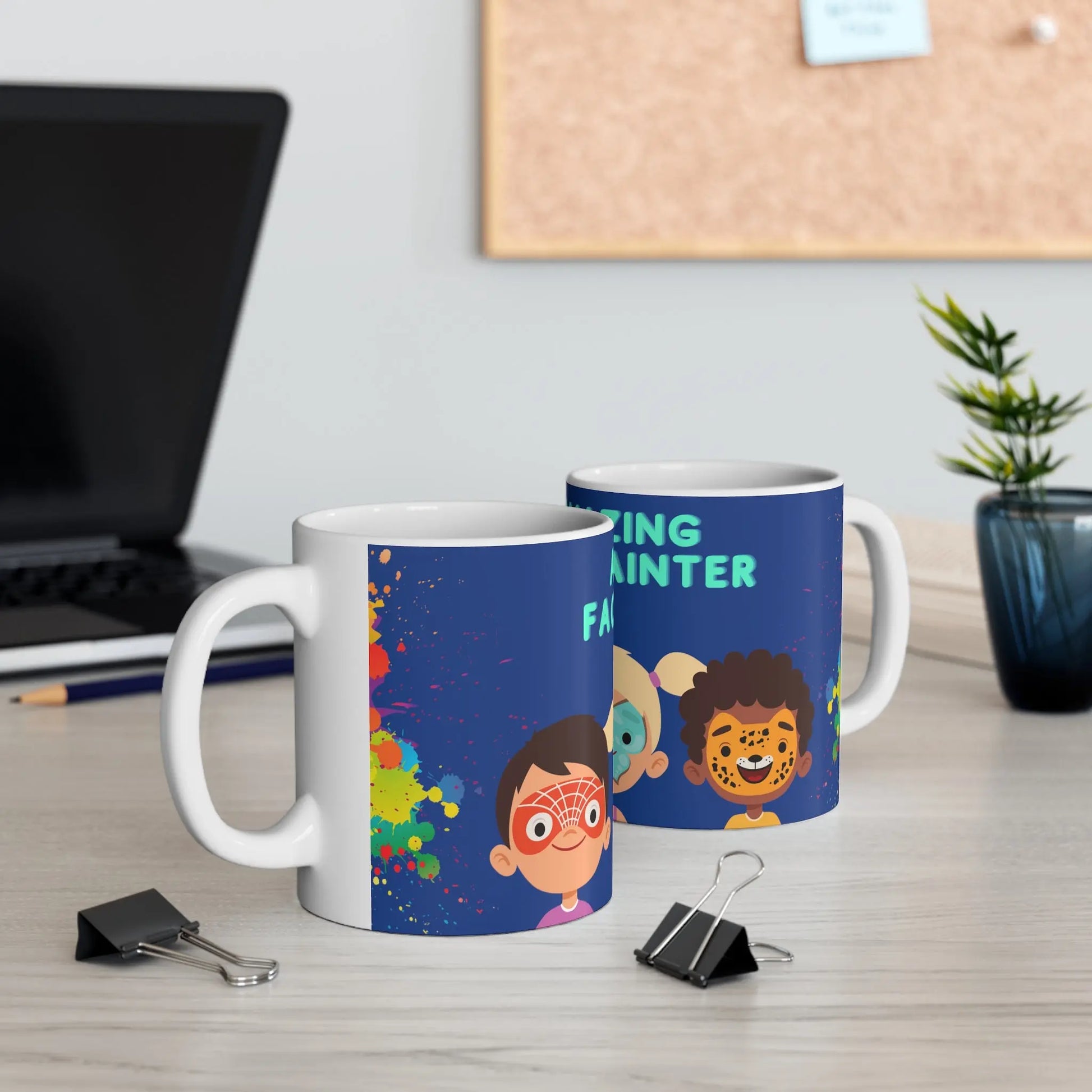  Buy Copy of Cute Face Painter Ceramic Mug and professional face & body paint for beginners in Australia. Where to buy face paint near me. 
