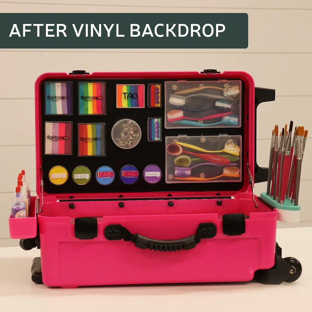  Buy Craft n Go Accessories - Black Vinyl Backdrop and professional face & body paint for beginners in Australia. Where to buy face paint near me. 