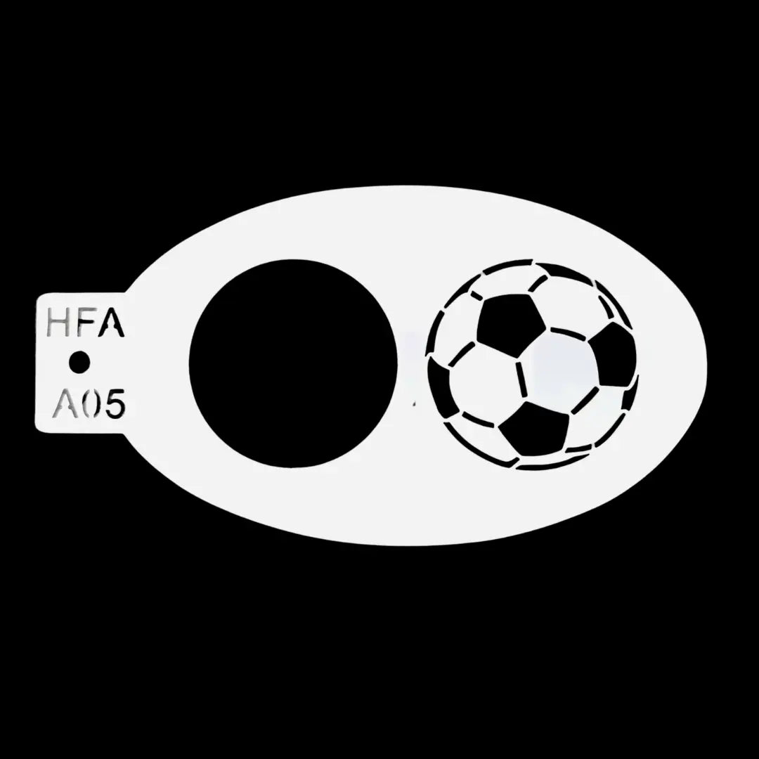  Buy DiYeah Face Painting Stencil - A05 Soccer Ball and professional face & body paint for beginners in Australia. Where to buy face paint near me. 