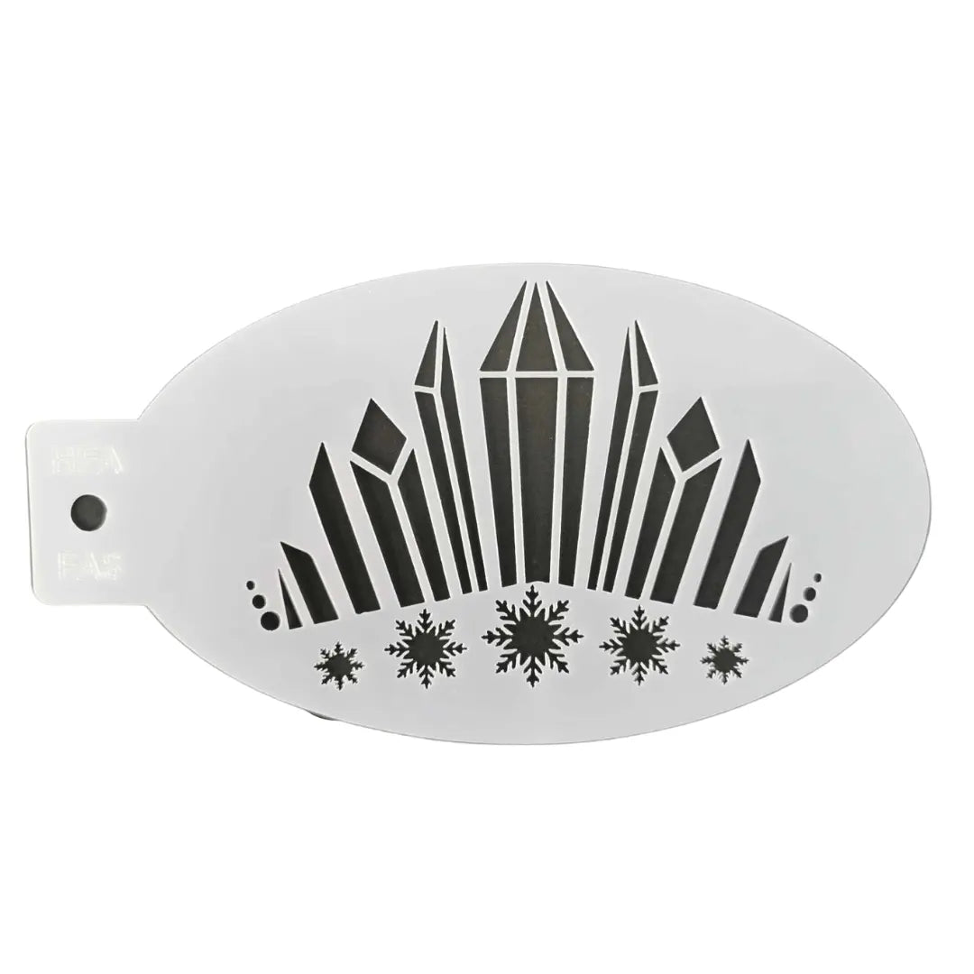  Buy DiYeah Face Painting Stencil - FA81 Frozen Crown and professional face & body paint for beginners in Australia. Where to buy face paint near me. 