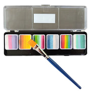  Buy Diamond FX Splitcake Palette 6 x 6g | Touch Of Sparkle and professional face & body paint for beginners in Australia. Where to buy face paint near me. 