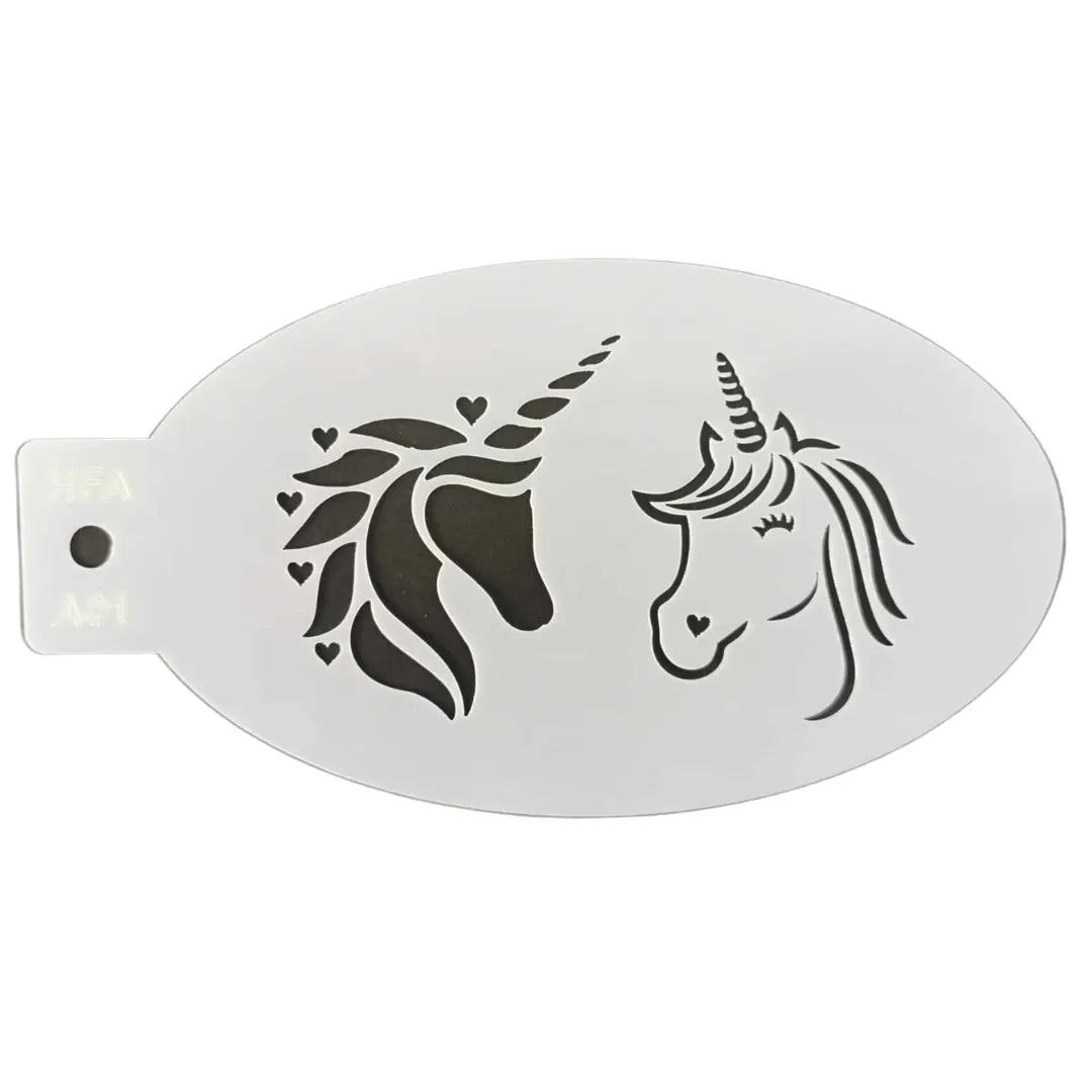 Unicorn Face Painting Stencil | Buy from Australias Favourite