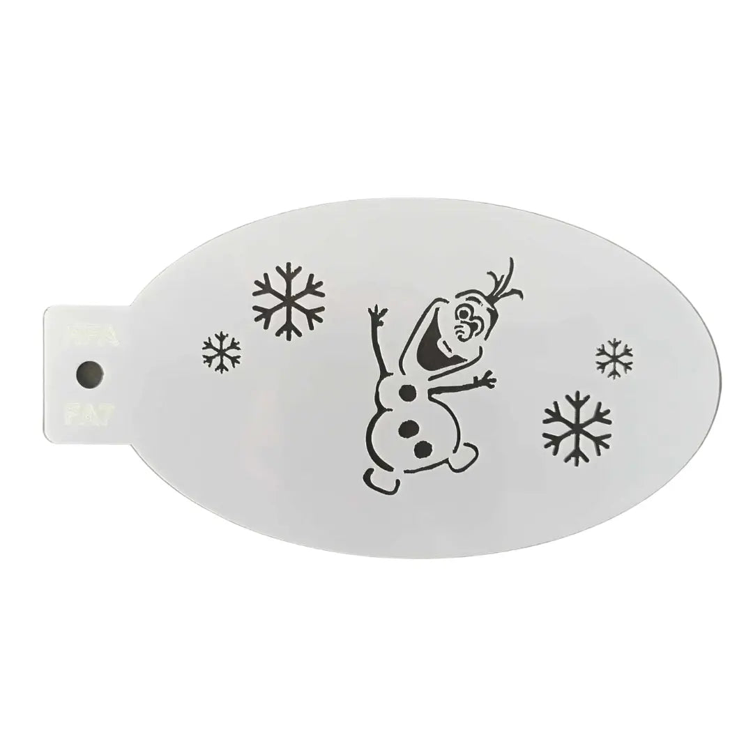  Buy Face Painting Stencil - FA7 Olaf Smile and professional face & body paint for beginners in Australia. Where to buy face paint near me. 