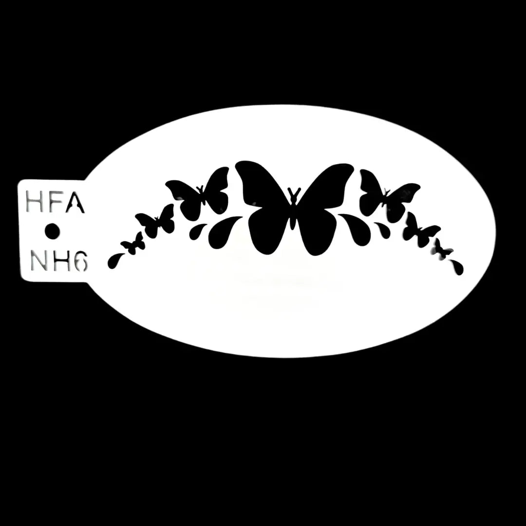  Buy Face Painting Stencil - NH6 Butterfly Crown and professional face & body paint for beginners in Australia. Where to buy face paint near me. 