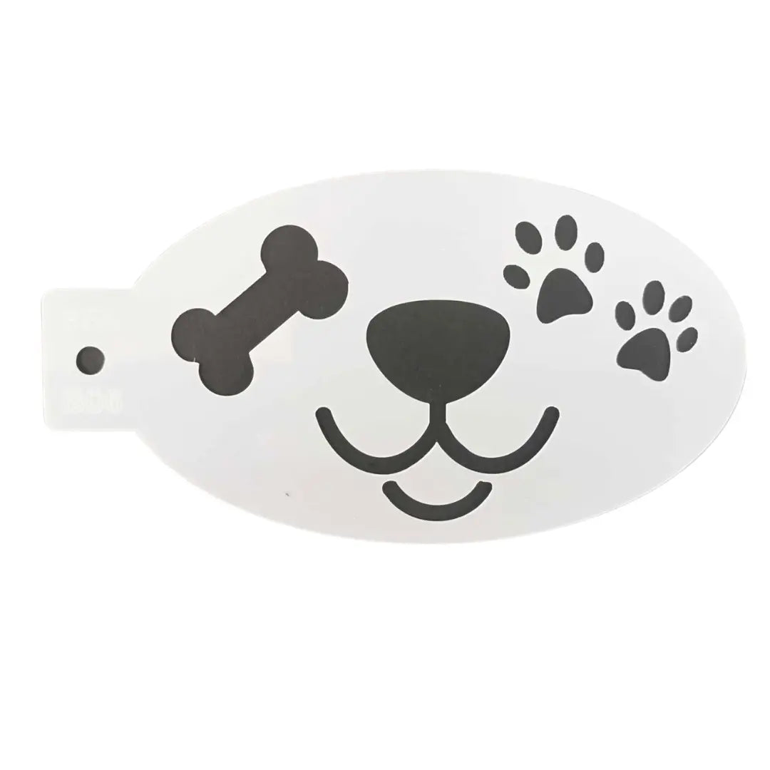 Face Painting Stencil - B06 Happy Puppy