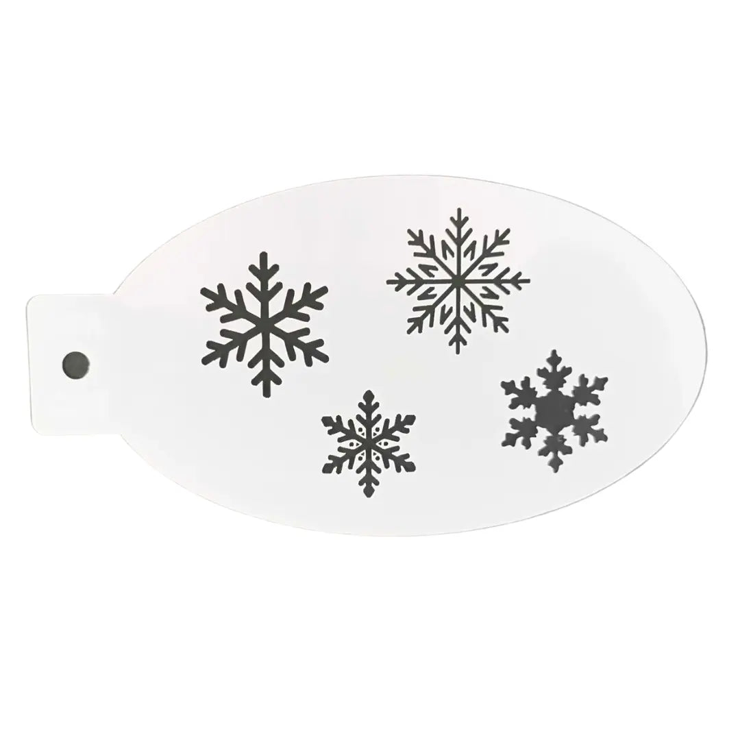 Face Painting Stencil - C06 Snowflakes