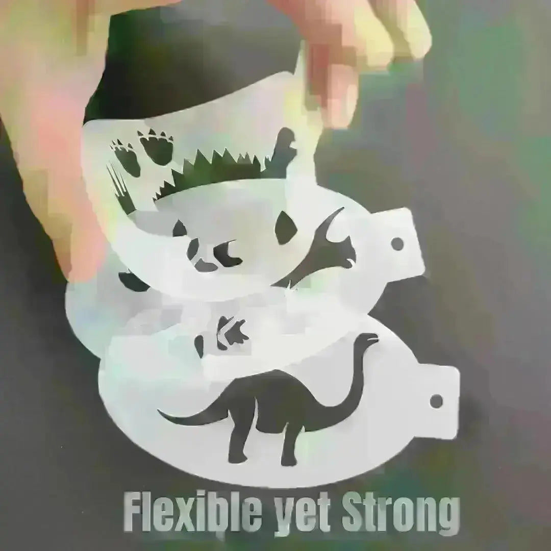 Buy Face Painting Stencil - D03 Siren Scales and professional face & body paint for beginners in Australia. Where to buy face paint near me.