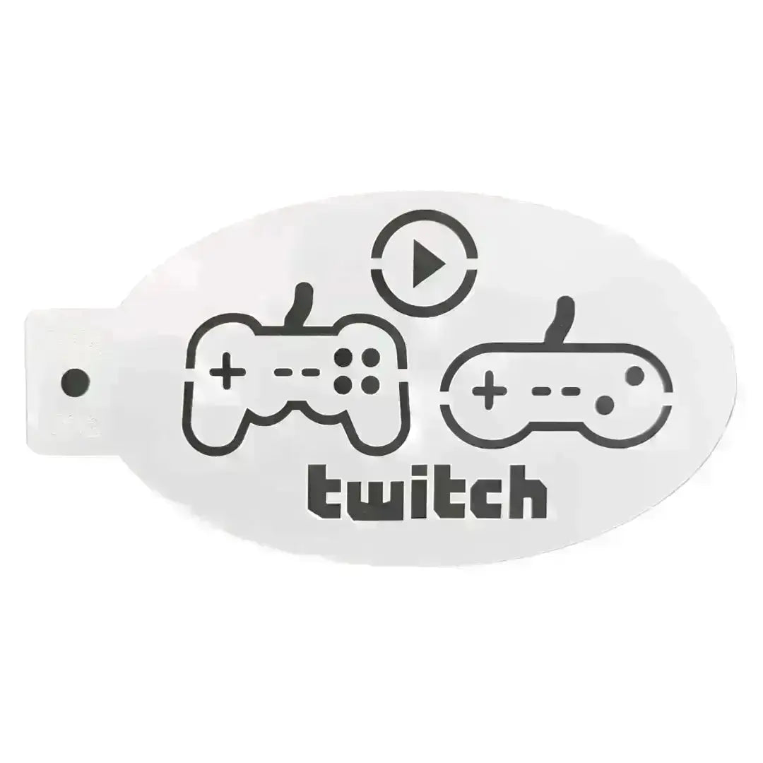 Face Painting Stencil - J06 Player One