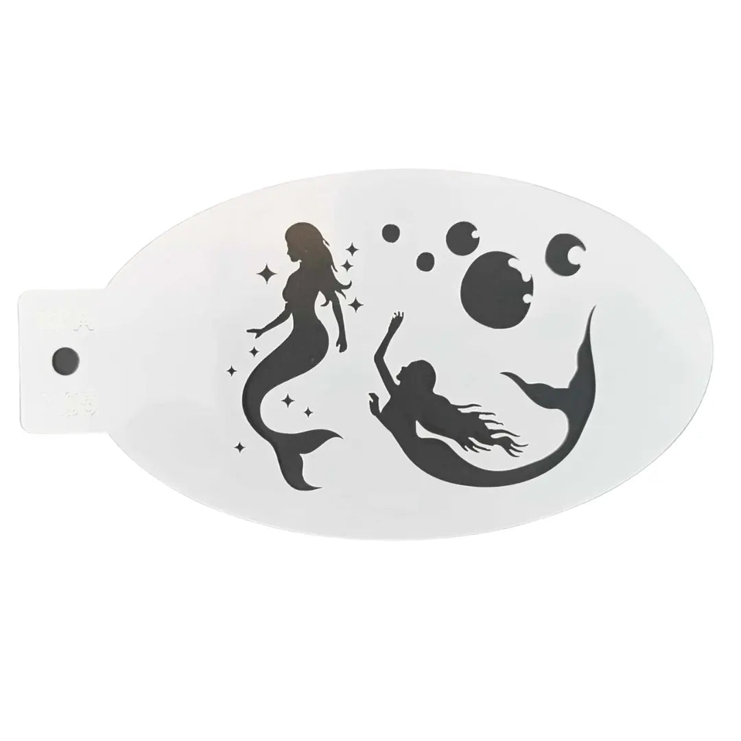 Face Painting Stencil - K05 Magical Mermaids