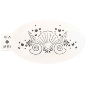 Buy Face Painting Stencil - ME1 Mermaid Crown 2.0 and professional face & body paint for beginners in Australia. Where to buy face paint near me.