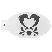 Face Painting Stencil - ME9 Dolphin Love