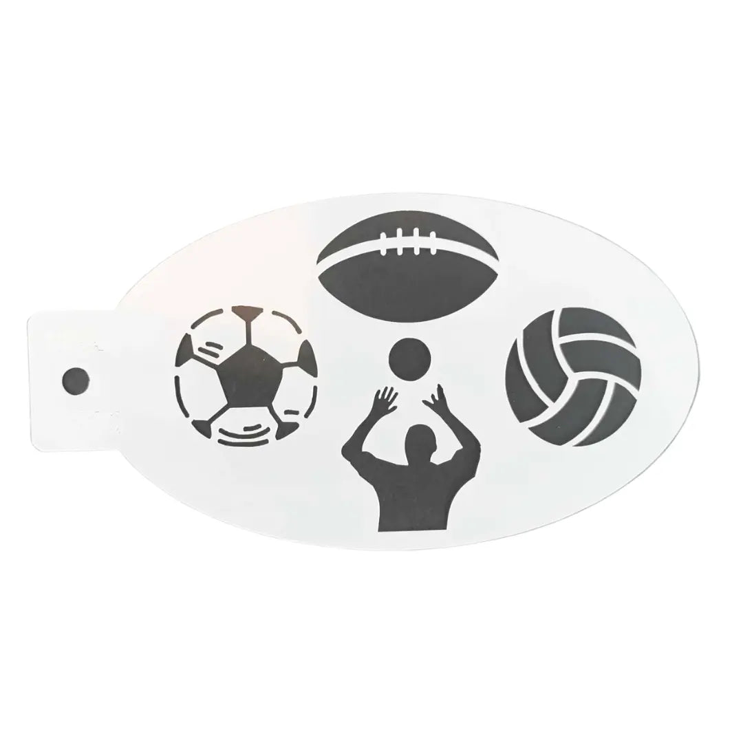 Face Painting Stencil - NH10 Sports Day