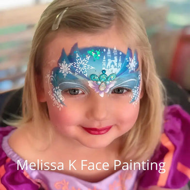 Face Painting Stencil - SA71 Magic Castle