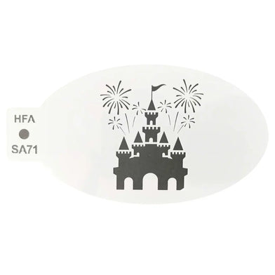 Buy Face Painting Stencil - SA71 Magic Castle and professional face & body paint for beginners in Australia. Where to buy face paint near me.