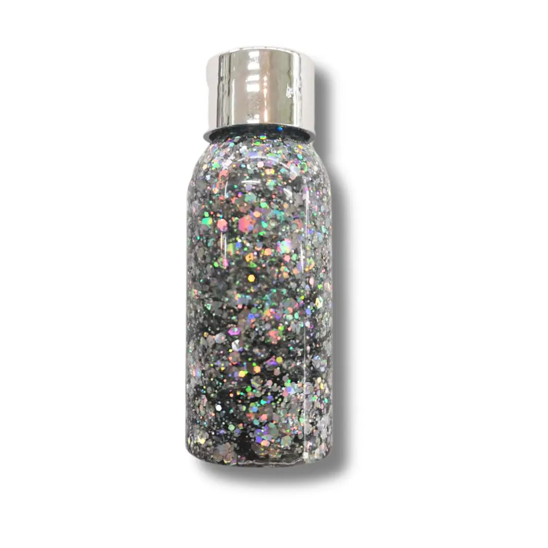 Festival Chunky Glitter Gel - Holographic Silver