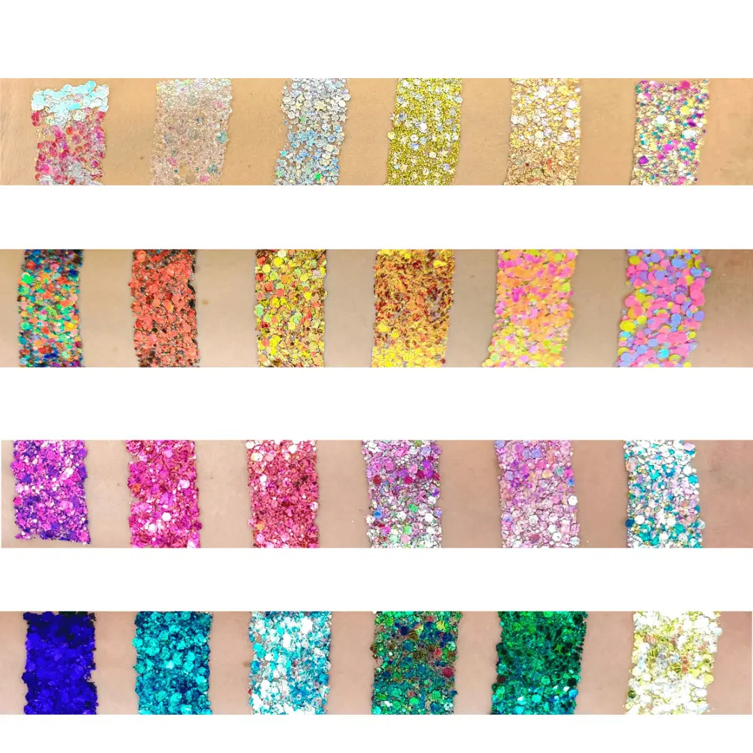  Buy Fusion Body Art | Colour Shifting Glitter Cream Palette - Magic Sparkles and professional face & body paint for beginners in Australia. Where to buy face paint near me. 