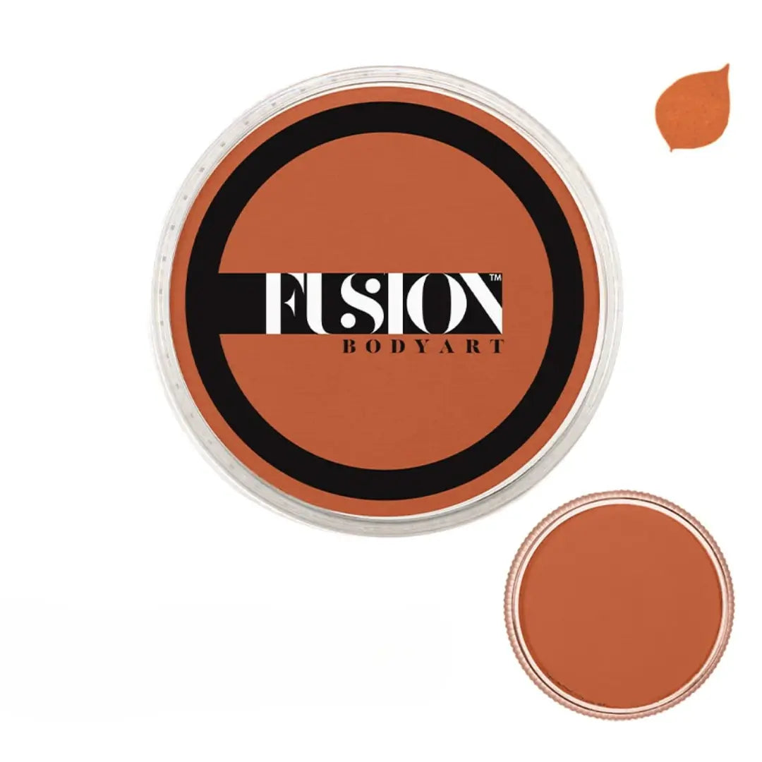 Fusion Body Art Face Paint Cake Prime - Teddy Bear Brown 32g