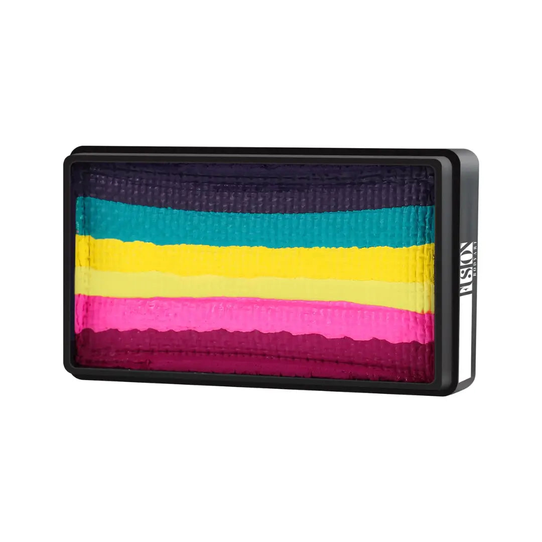 Buy Fusion Body Art Leanne's Collection - LEANNE'S RAINBOW MAGIC 30g and professional face & body paint for beginners in Australia. Where to buy face paint near me.