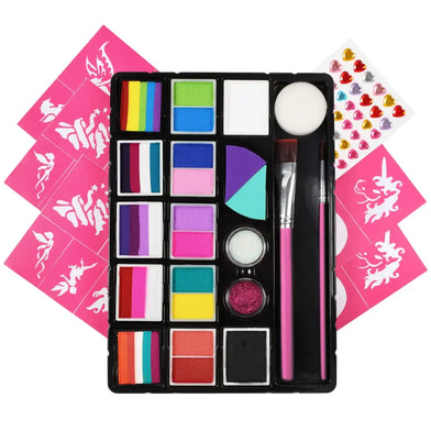 Buy Fusion Body Art - Unicorn & Fairy Face Painting Kit and professional face & body paint for beginners in Australia. Where to buy face paint near me.