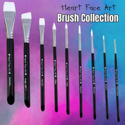 Buy Heart Face Art Brush Collection and professional face & body paint for beginners in Australia. Where to buy face paint near me.