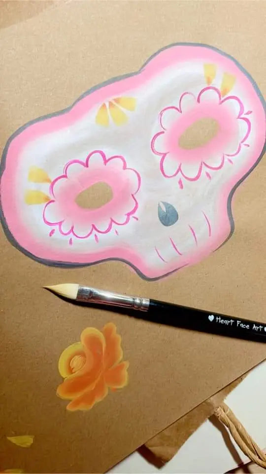 Buy Heart Face Art Brush - Flora and professional face & body paint for beginners in Australia. Where to buy face paint near me.