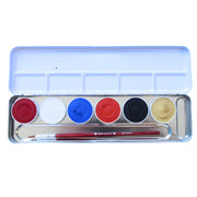 Superstar Face Paint Palette - Carnival and Party 6 x 5g