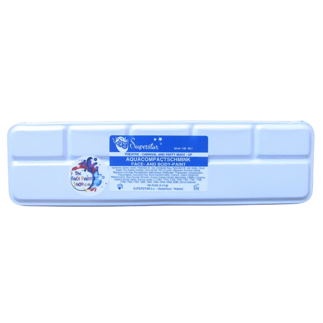 Superstar Face Paint Palette - Carnival and Party 6 x 5g