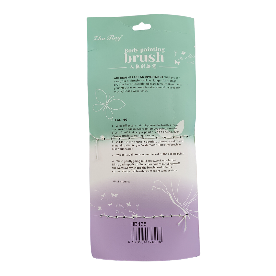 Zhu Ting 10pc White Bristle Brush Collection