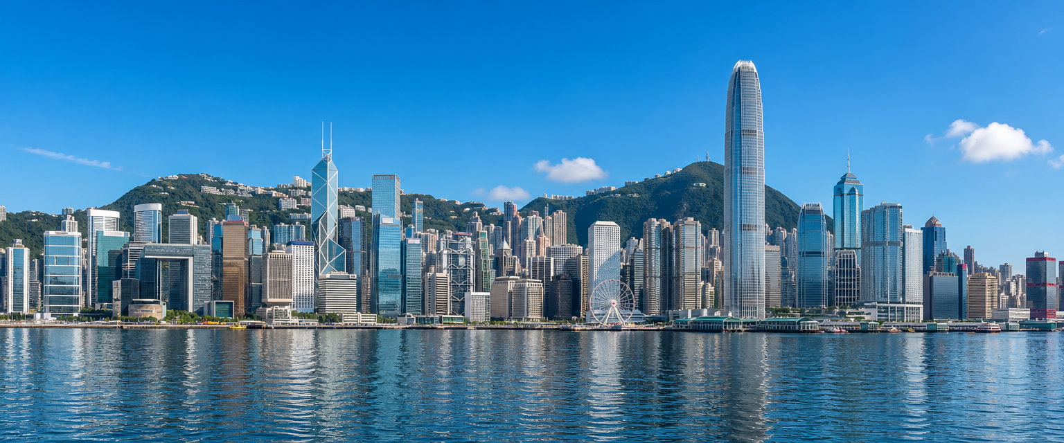 hong kong city skyline
