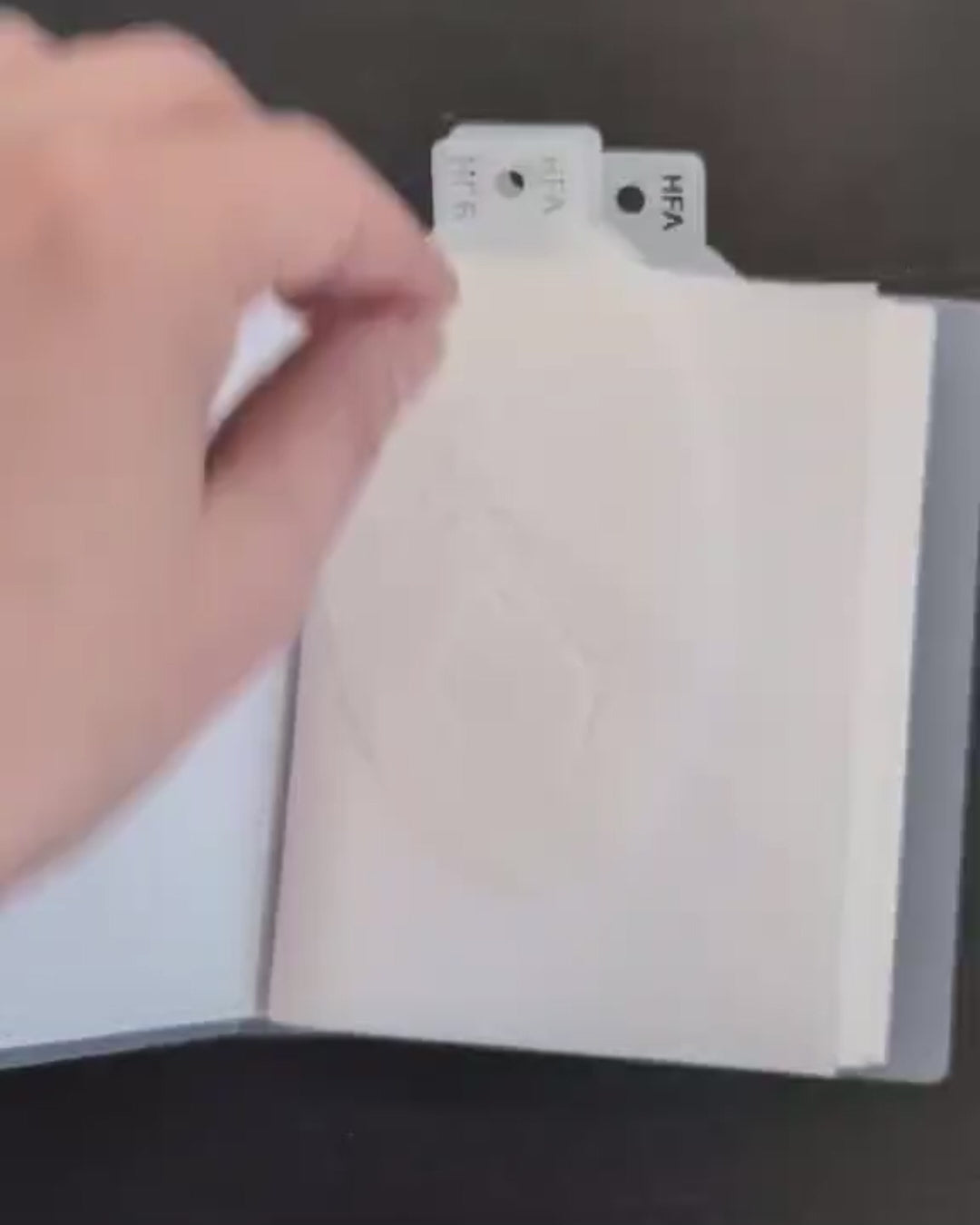 Load video: Stencil Album | Stores up to 40 stencils