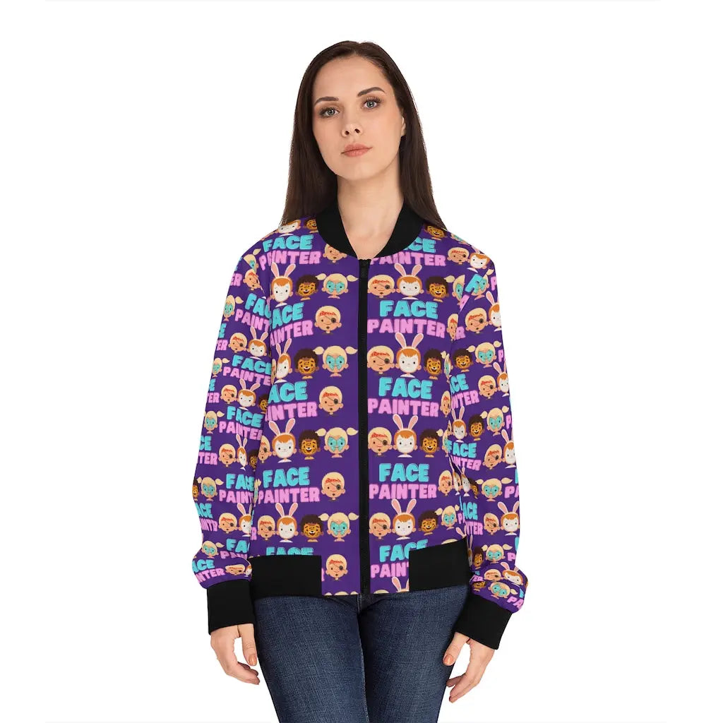"Purple Parade" - Face Painter Jacket The Face Paint Shop Jacket The Face Paint Shop Australia buy face paints near me