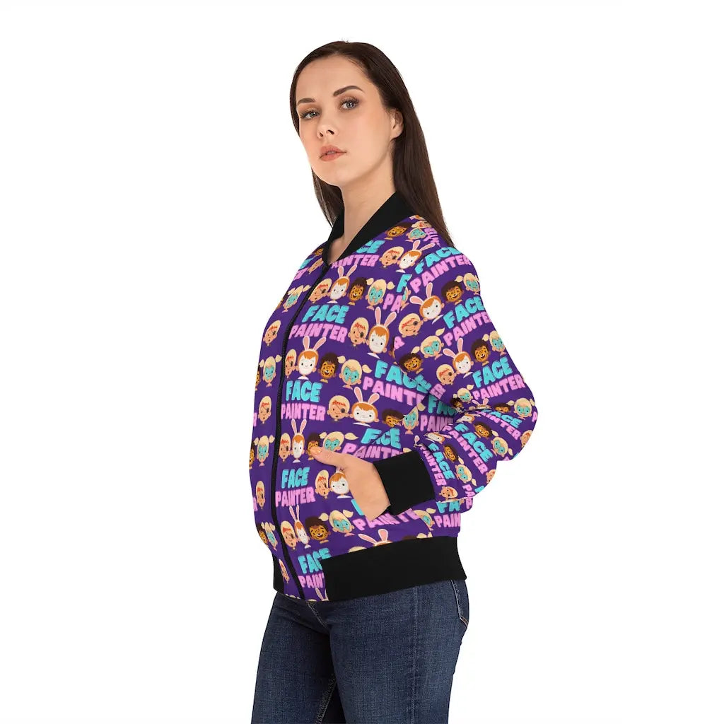"Purple Parade" - Face Painter Jacket The Face Paint Shop Jacket The Face Paint Shop Australia buy face paints near me
