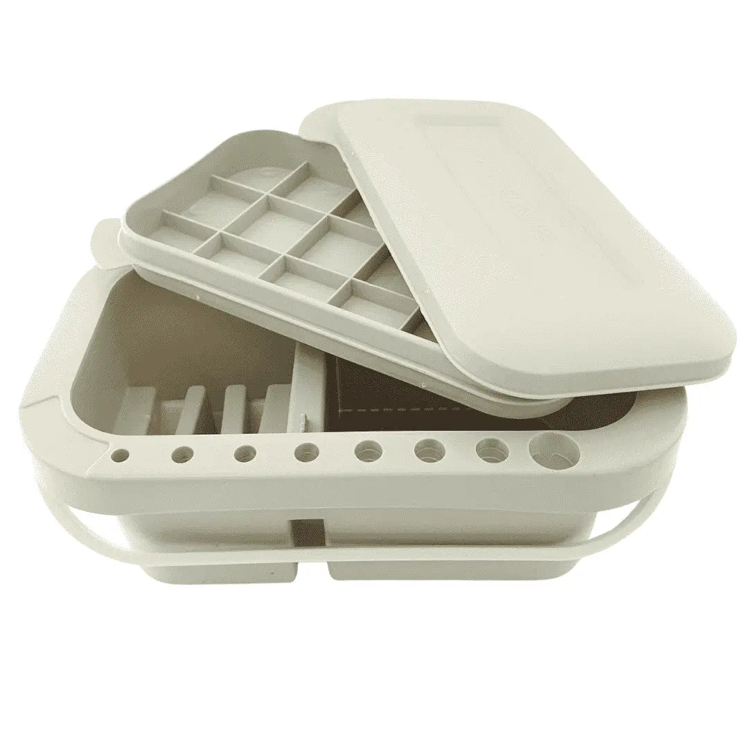 3 piece Water Bucket and brush holder The Face Paint Shop Brush Washer The Face Paint Shop Australia buy face paints near me