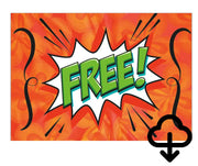 A4 Sign - FREE!  - Download The Face Paint Shop Advertising & Marketing The Face Paint Shop Australia buy face paints near me