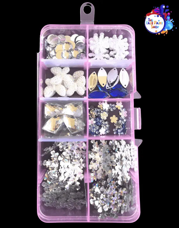 Bling Box - Frozen Edition The Face Paint Shop Loose Gem Collection The Face Paint Shop Australia buy face paints near me
