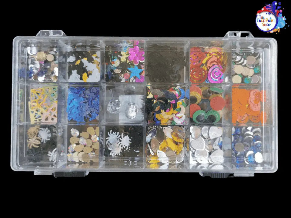 Bling Collection -  Halloween Edition The Face Paint Shop Loose Gem Collection The Face Paint Shop Australia buy face paints near me