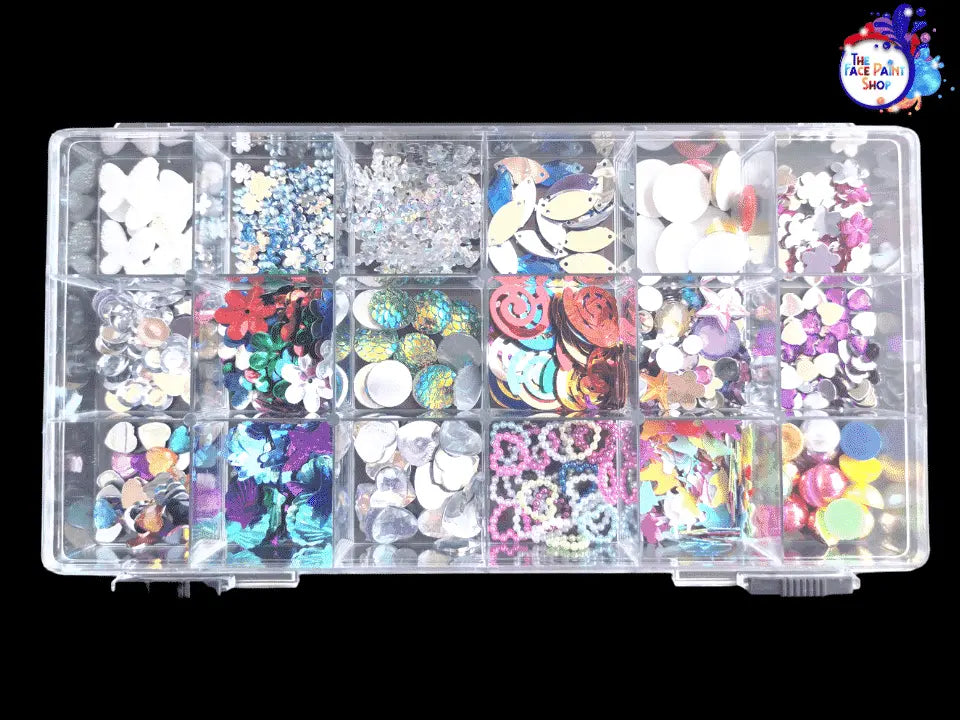 Bling Collection - Classic Edition The Face Paint Shop Loose Gem Collection The Face Paint Shop Australia buy face paints near me