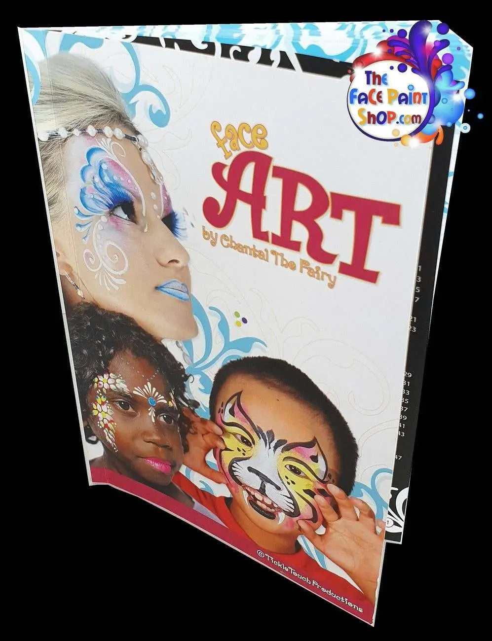 Book of Face Art by Chantal Fairy - Beginners Face Painting The Face Paint Shop Books The Face Paint Shop Australia buy face paints near me