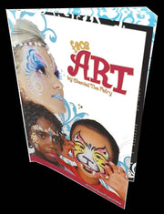 Book of Face Art by Chantal Fairy - Beginners Face Painting The Face Paint Shop Books The Face Paint Shop Australia buy face paints near me