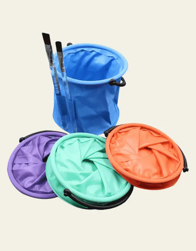Collapsible Water Bucket The Face Paint Shop Travel Bottles & Containers The Face Paint Shop Australia buy face paints near me
