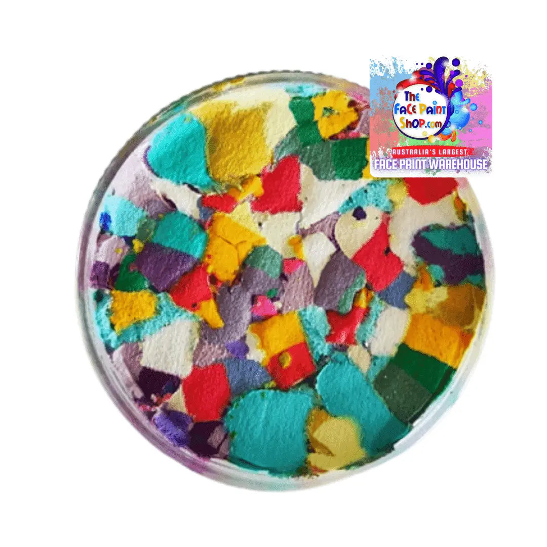  Buy Confetti Face Painting Cake 30g- Pastel Pinata and professional face & body paint for beginners in Australia. Where to buy face paint near me. 