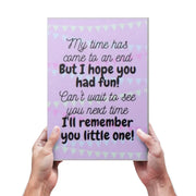 Copy of A4 Sign - My Time has finished The Face Paint Shop Advertising & Marketing The Face Paint Shop Australia buy face paints near me